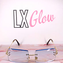 Load image into Gallery viewer, Glow Glasses - Blue Ice