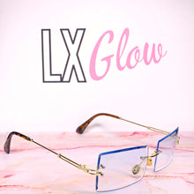 Load image into Gallery viewer, Glow Glasses - Blue Ice